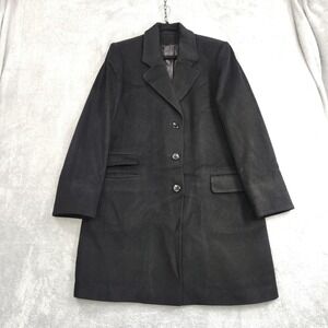 Vtg Fleurette Long Coat 14 Saks Fifth Ave Collection 100% Camel Hair Made In USA